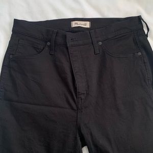 Madewell black skinny jeans size 32T